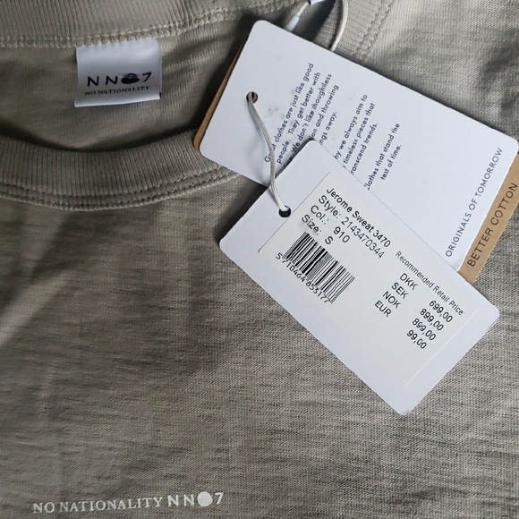 NN07 No Nationaltiy Jerome Longsleeve Shirt-Harry Rosen Swedish Designer - Picture 7 of 7